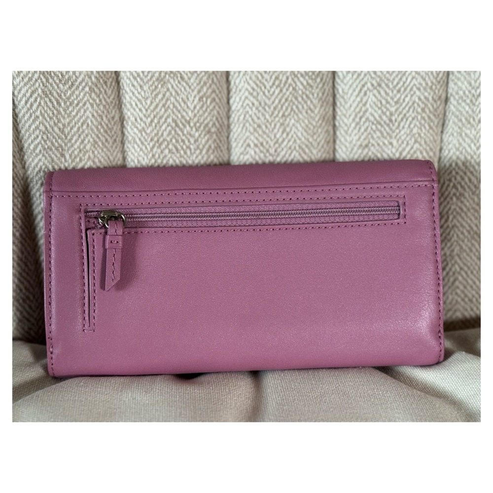 Coach Pebbled Leather Wallet - Picture 4 of 7